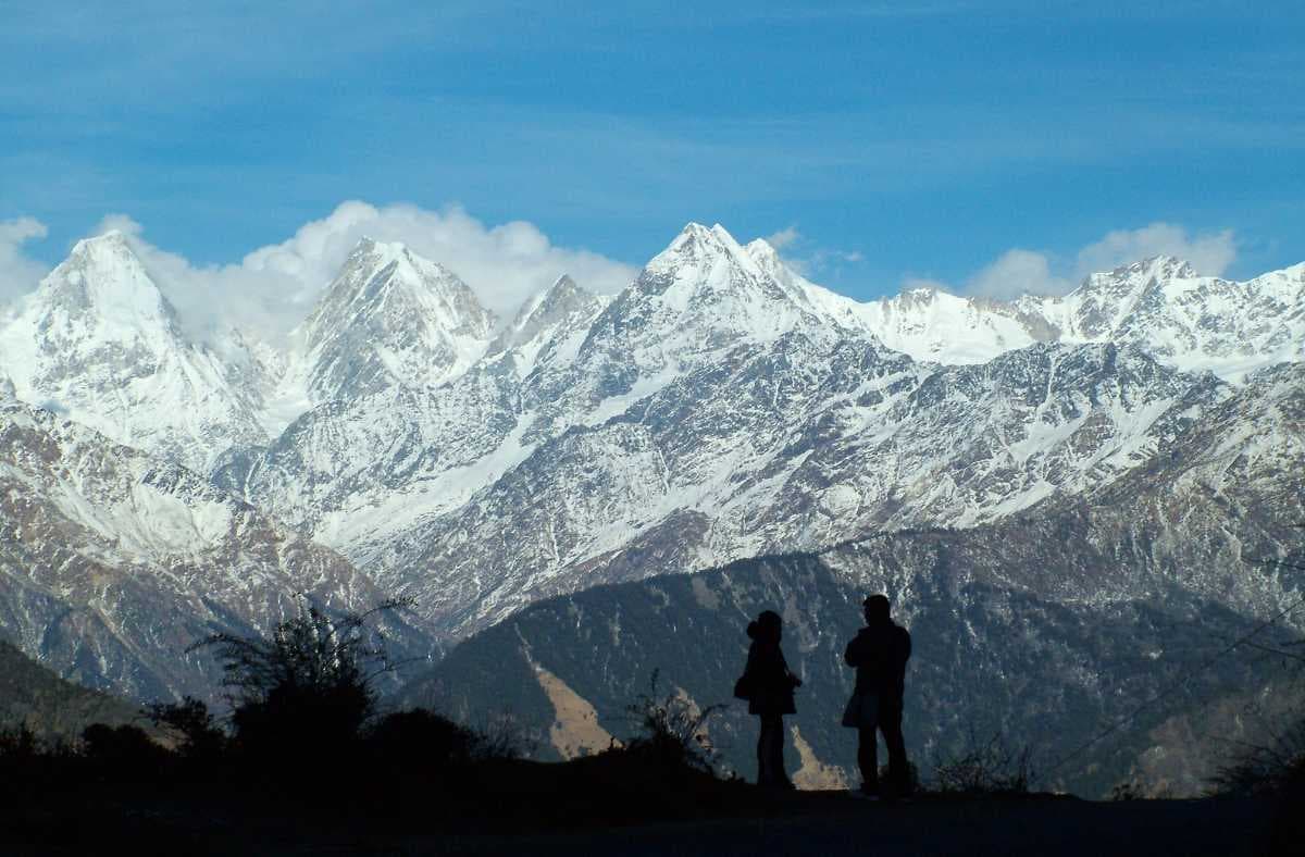 Snow-Capped Panchchuli Peaks, Kumaon