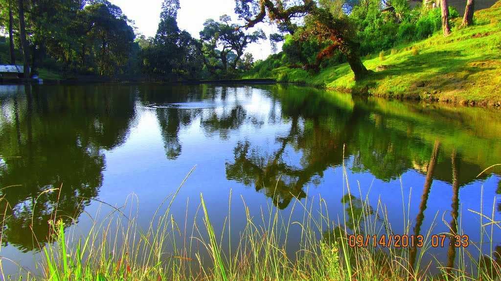 Morning Sun & Play of colours, Bhula lake, Lansdowne, India