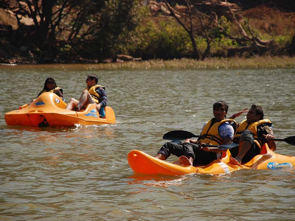 Pedal Boating in Lake Shore Water Sports, Lavasa