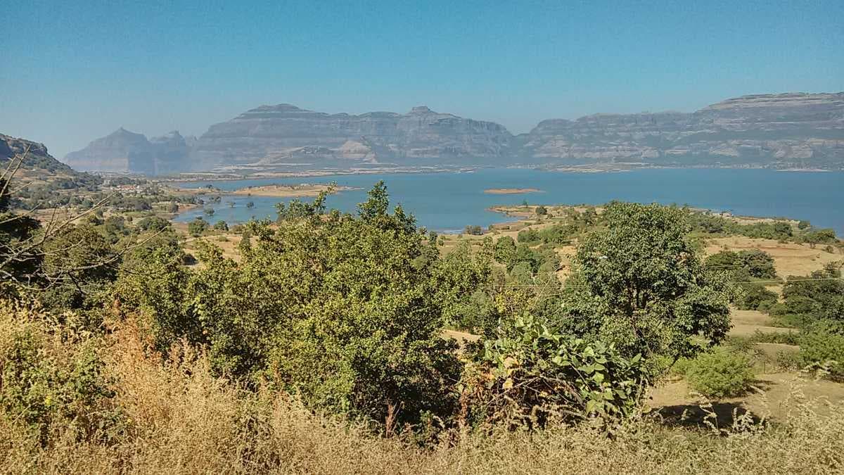 View from Pimpalgaon Joga Dam, Malshej Ghat