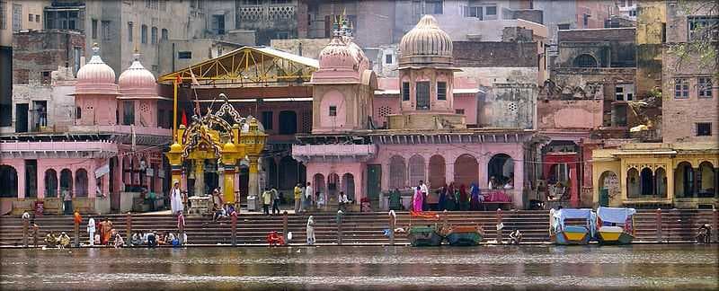 Scenic View of Vishram Ghat in Mathura