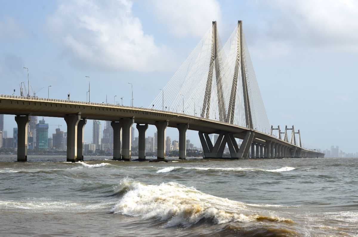 Bandra Worli Sea Link - Cable Styled bridge Situated on Mahima Bay