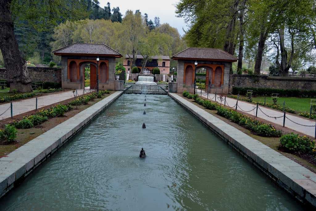 Achabal Mughal Garden built by Noor Jehan - Queen of Mughal Emperor Jehangir