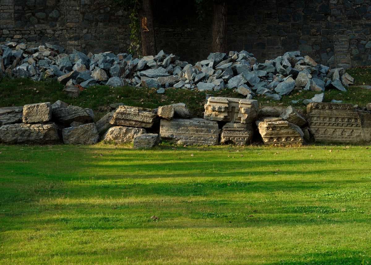 Ruins of Avantiswami Temple, Pulwama