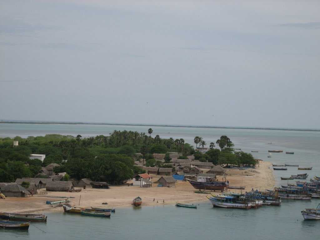 Glass boat ride at Pamban Bridge