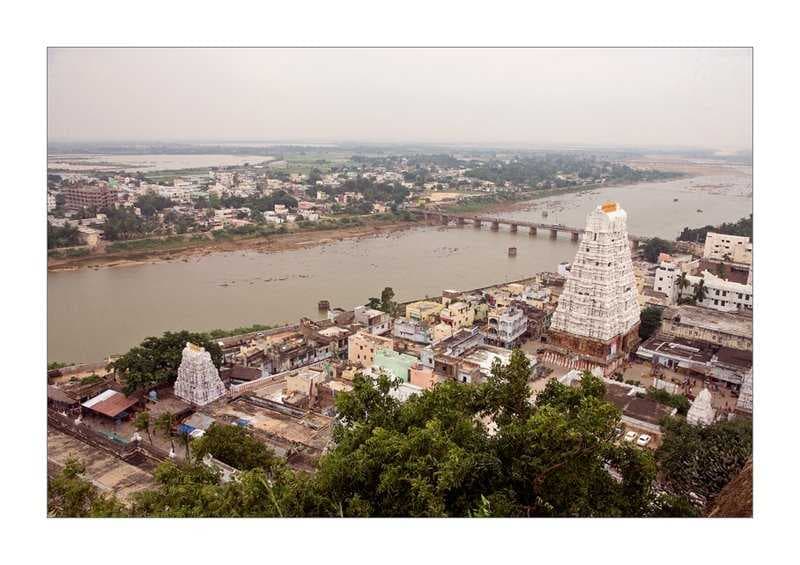 Srikalahasti - Aerial View