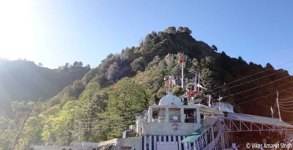 Bhairavnath Temple, located above Vaishno Devi Bhawan