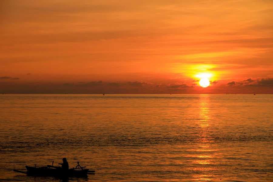 Sunset at Manado Gold Coast