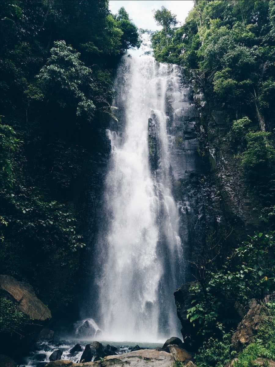 Tunan Waterfall - Located in Amidst of Greenery