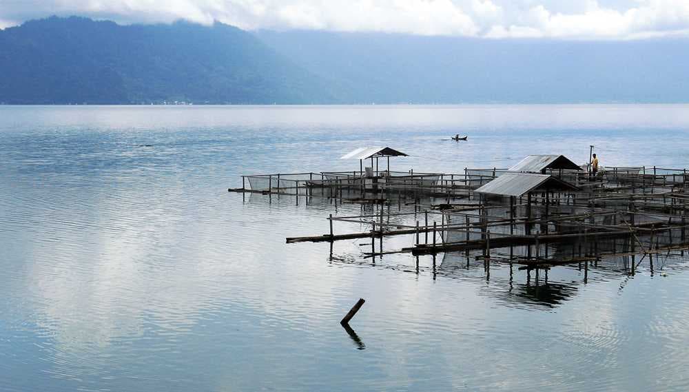 Lake Maninjau - Large Crater Lake in Padang