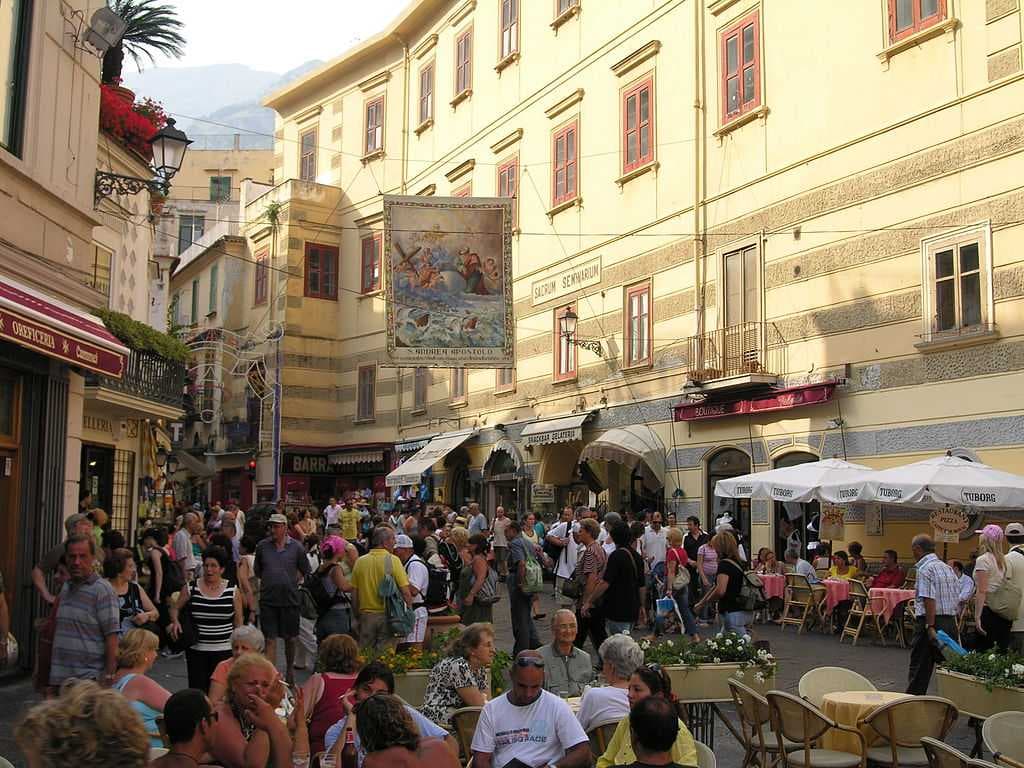View of Piazza del Duomo.