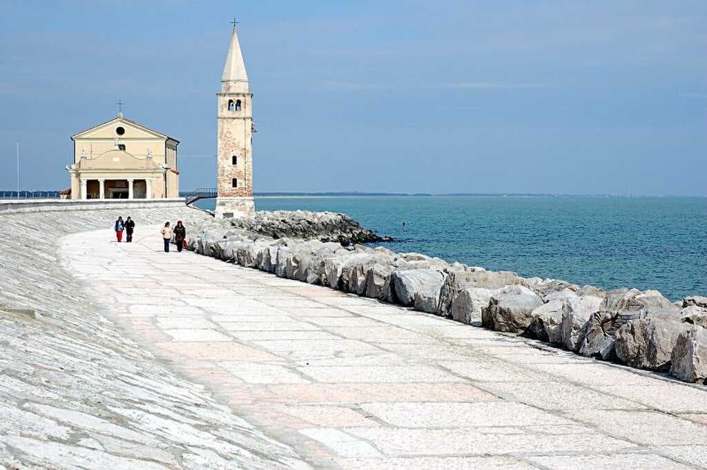 The Church of the Blessed Virgin of the Angel on the sea.