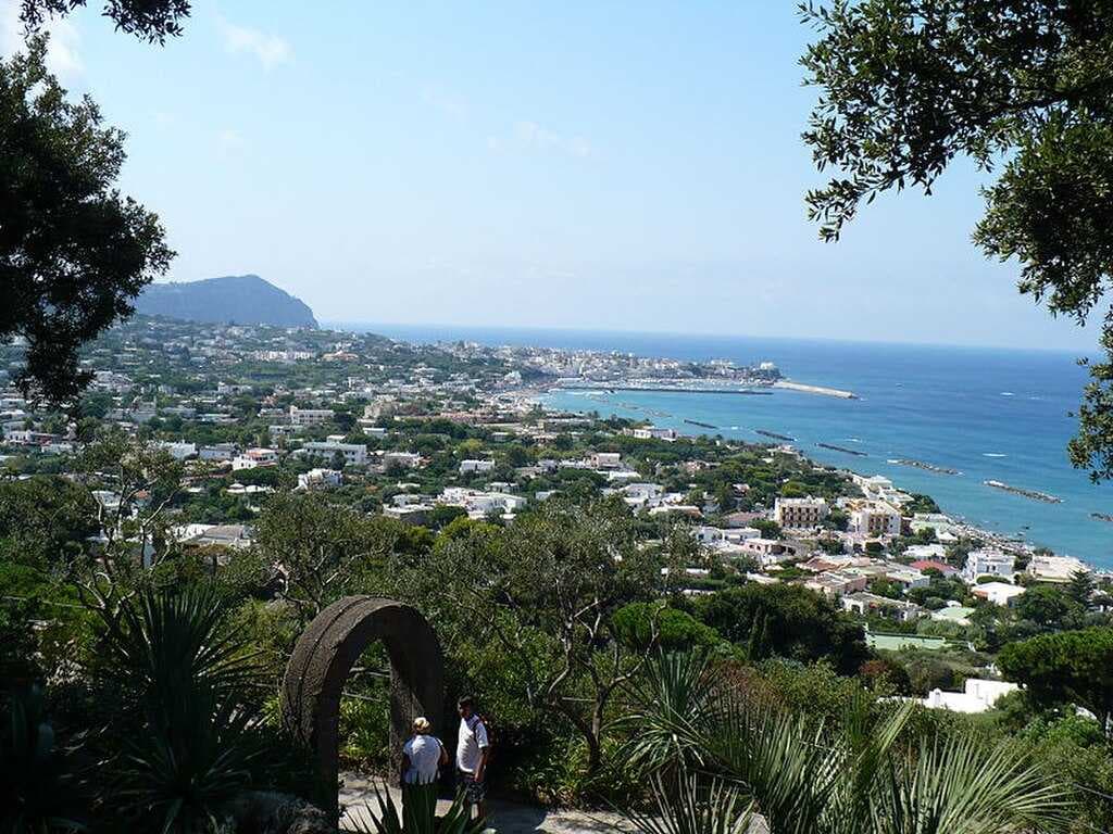 The view from the Waltons' house - La Mortella
