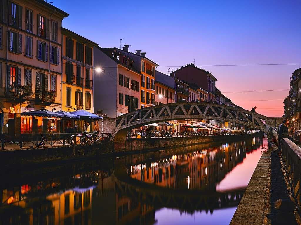 View of the Navigli.