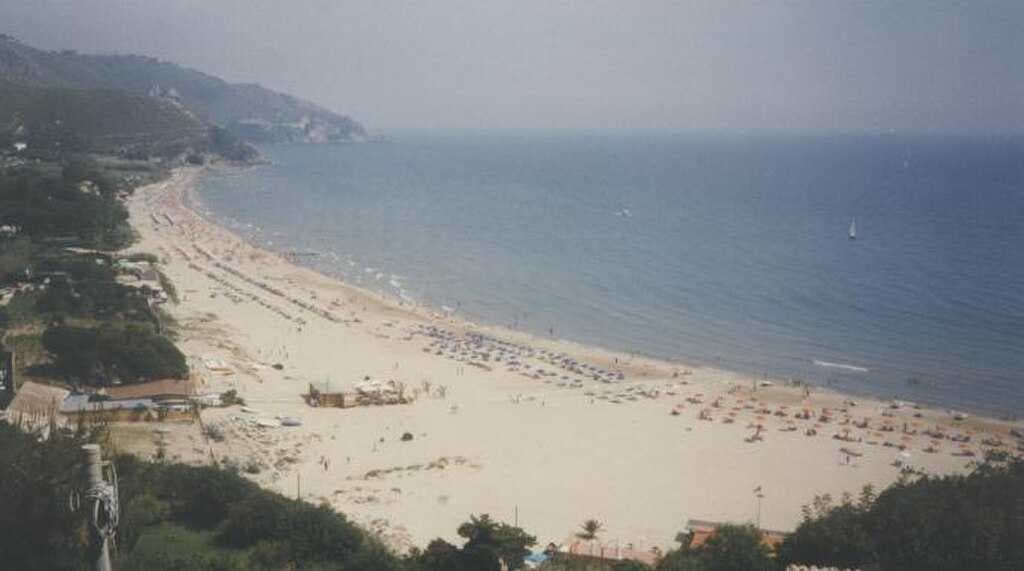 The beach of Sperlonga.
