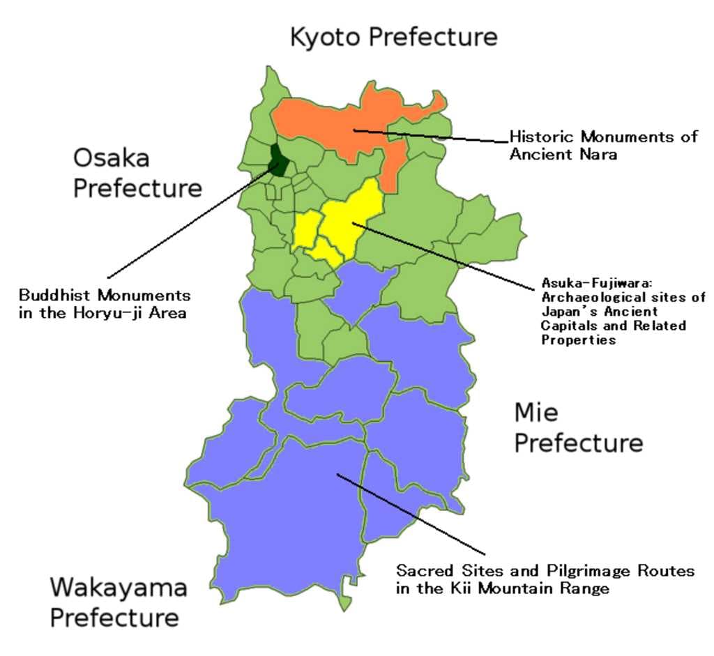 World Heritage Sites in Nara