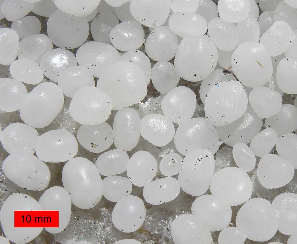 Beach pebbles made of halite; western coast
