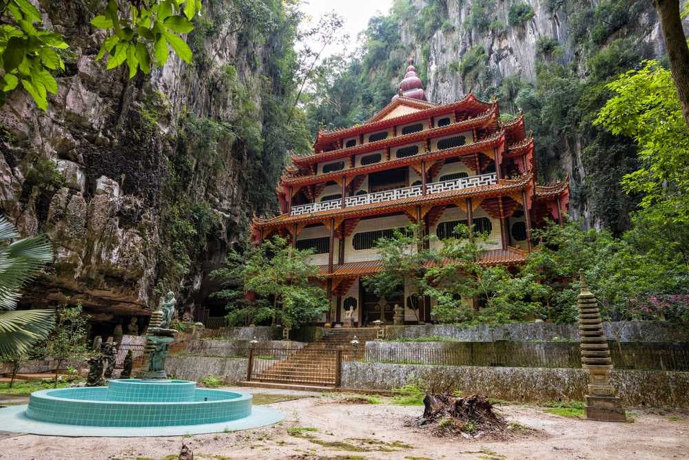 Historic Temple in Sam Poh Tong, Ipoh