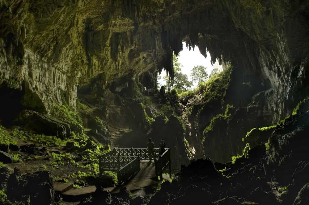 View of Wind Cave in Kuching City