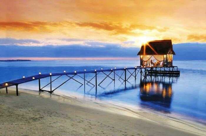Le Morne Beach in Mauritius