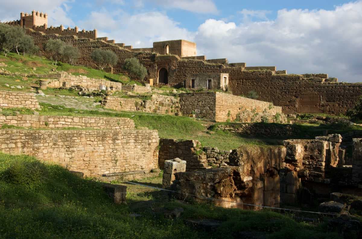 A picture of Chellah Necropolis