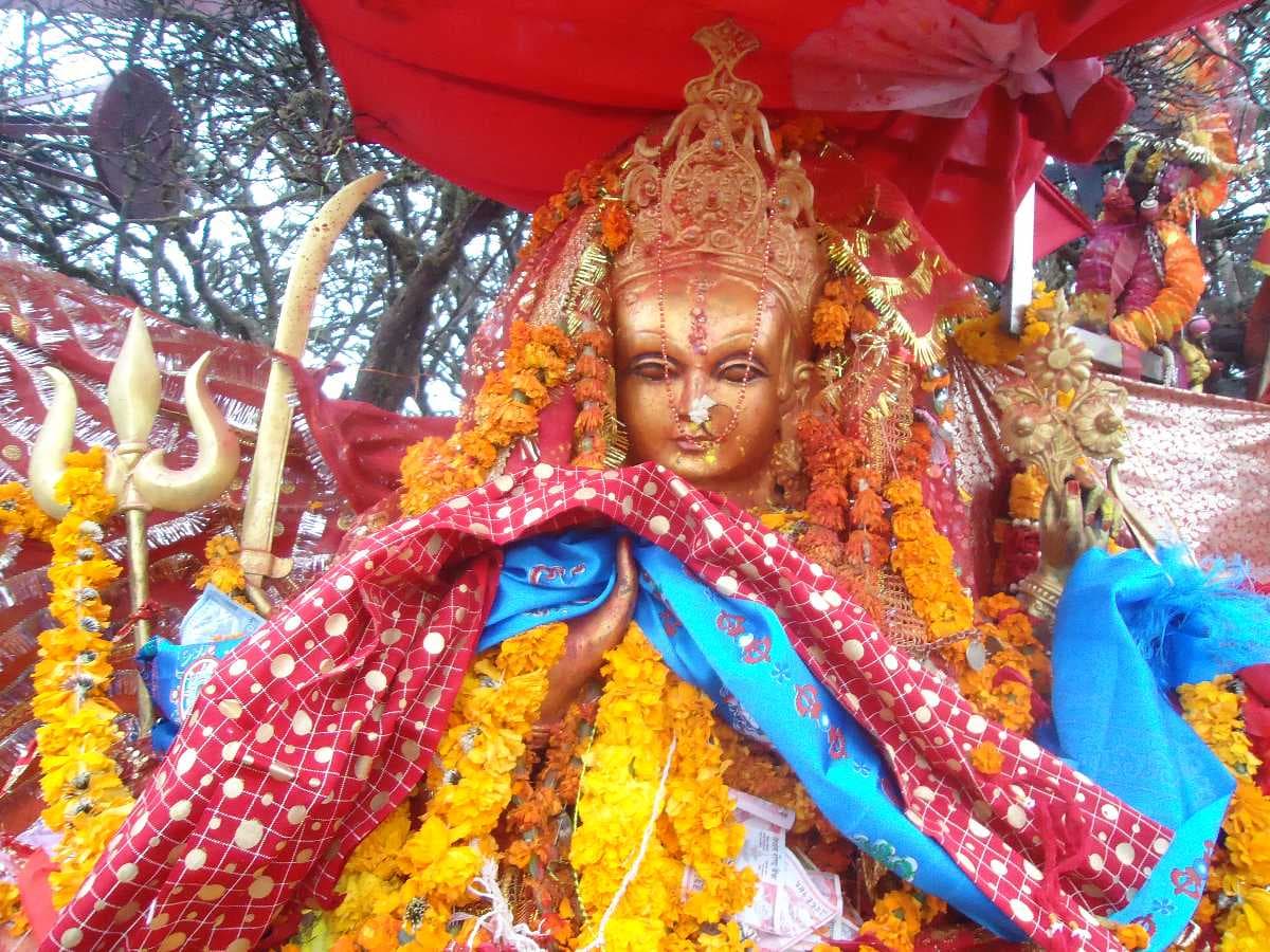 Pathibhara Devi Statue in Pathibhara Devi Temple