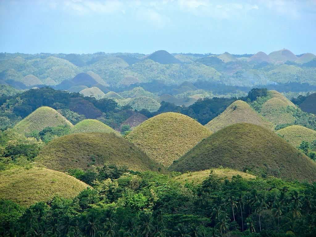 The Chocolate Hills of Bohol