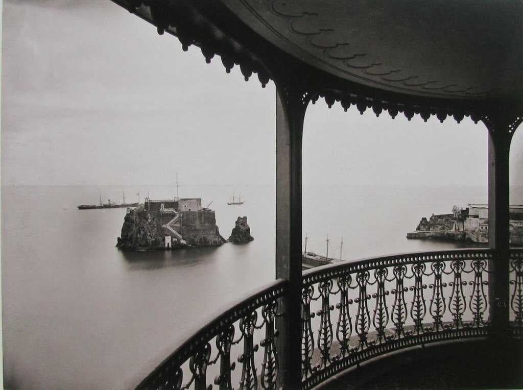 Overlook of Quinta Vigia, now the Regional Government's Presidential Palace, towards the then port of Funchal