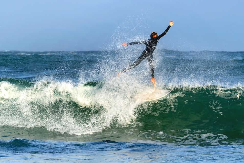 Amazing Surfing Activity in Massel Bay, South Africa