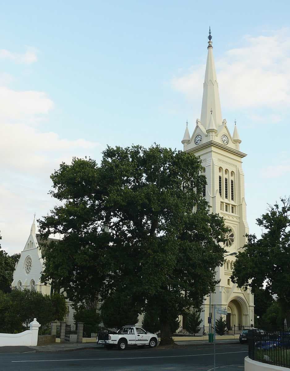 The Tower Church in central Paarl
