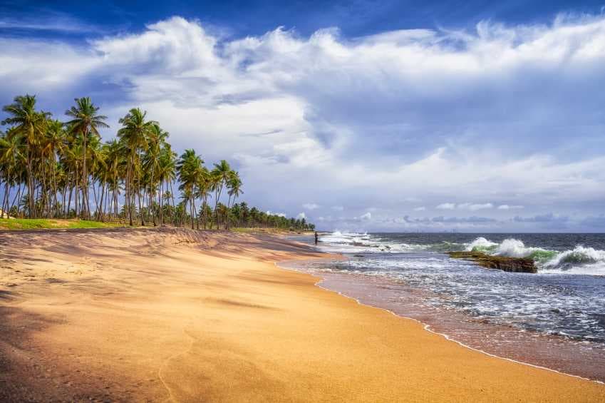 The beautiful Negombo Beach