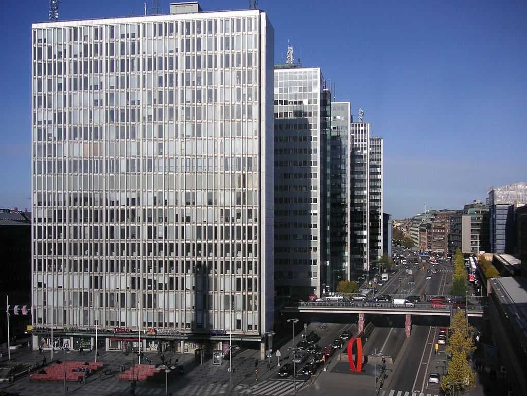 Stockholm City Centre after the 1960s.