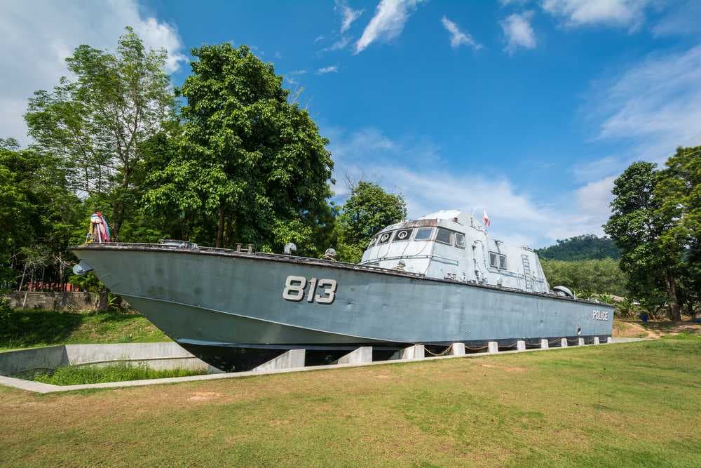 Warship in the International Tsunami Museum