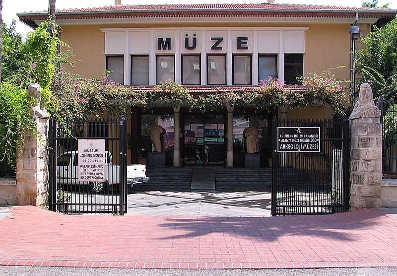 Entrance to Alanya Archaeological Museum