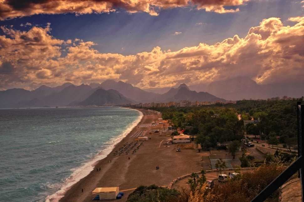 Altinkum Beach, located in the town of Didim, close to Cesme