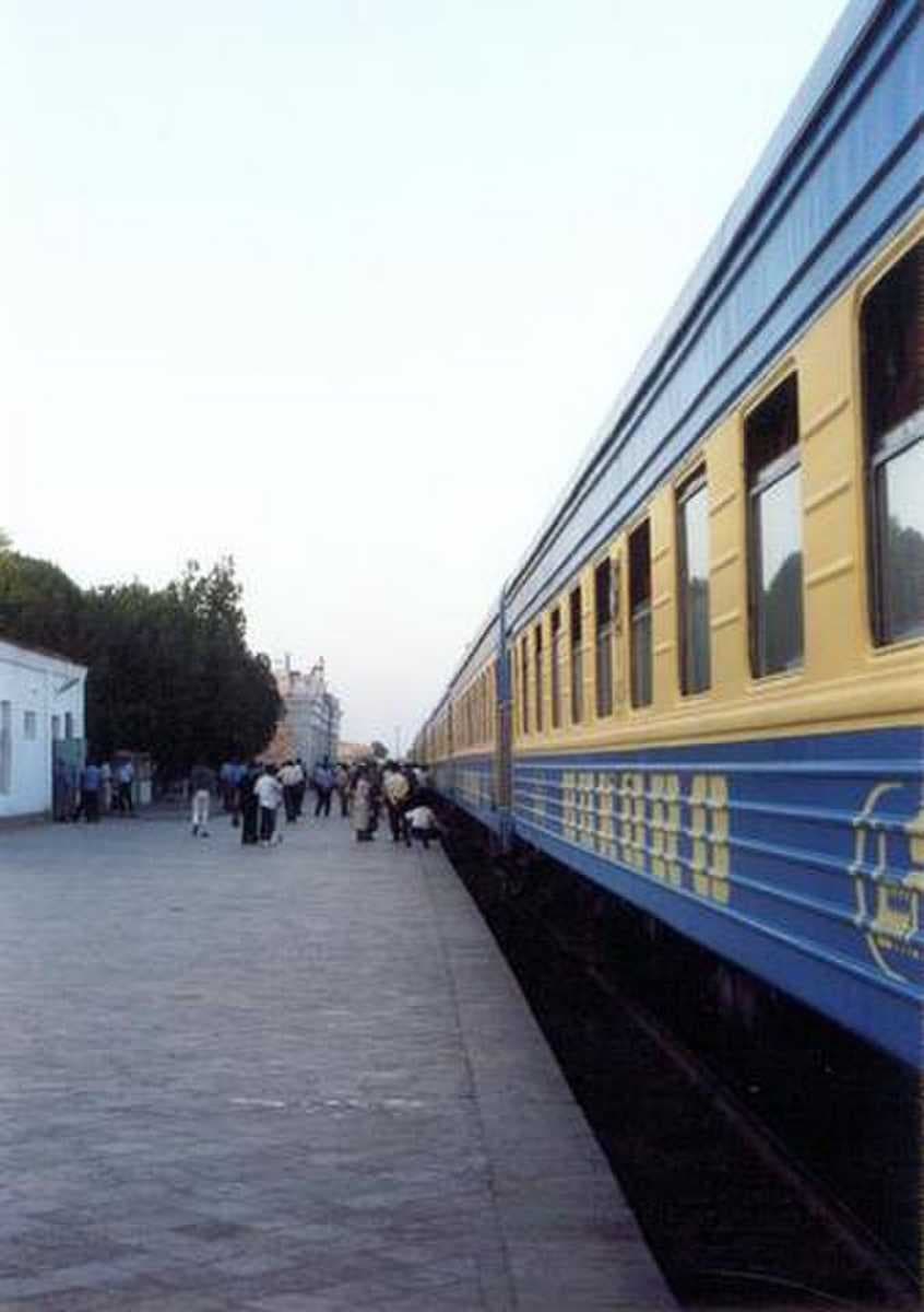 Bukhara train station