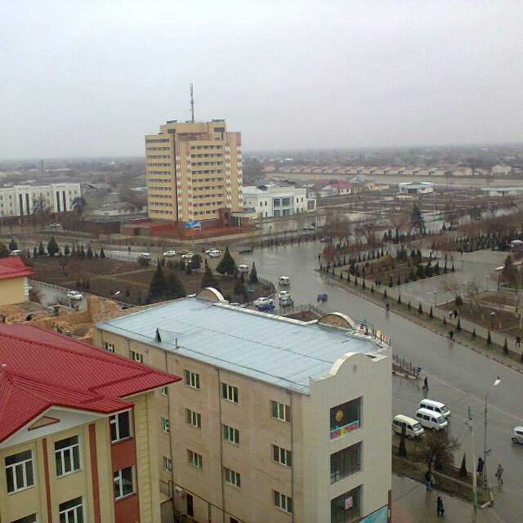 A panoramic view of Nukus