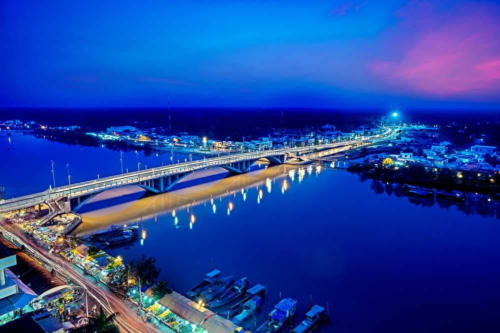 Ben Tre Bridge - Cable-Styled Bridge