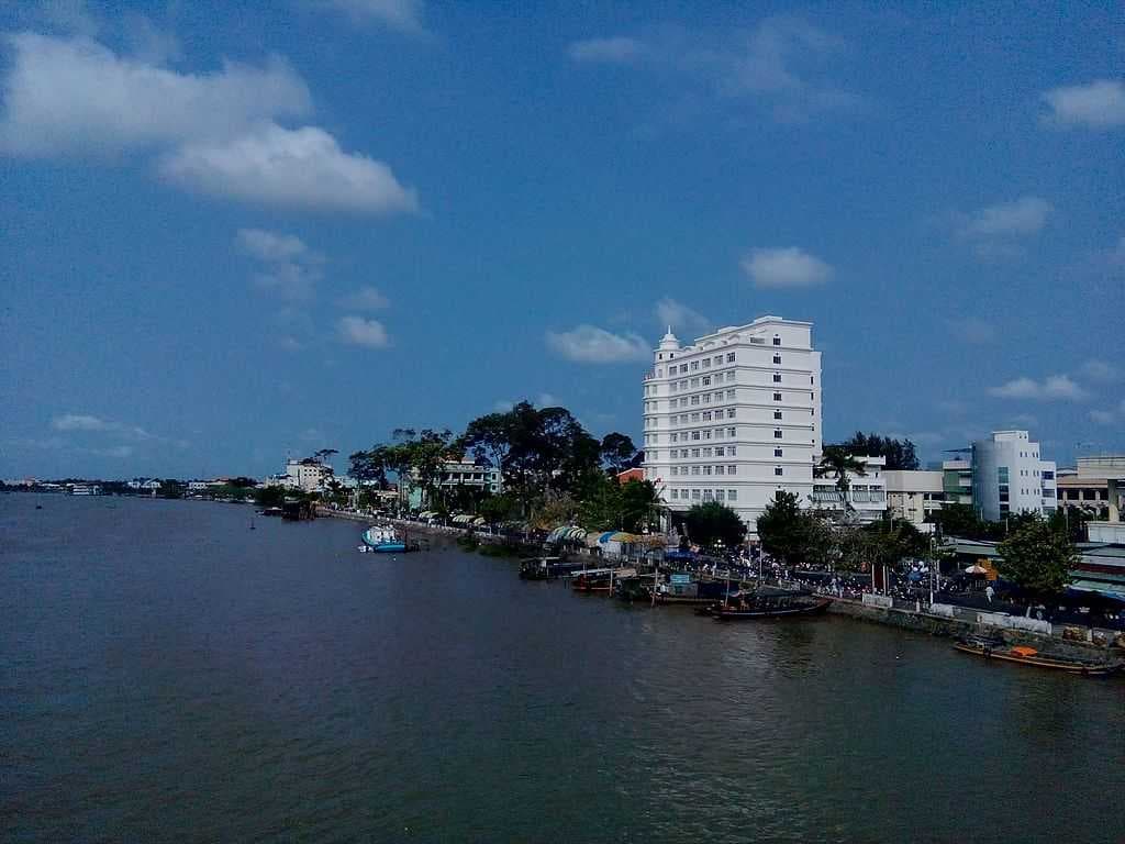 Cityscape View of Ben Tre