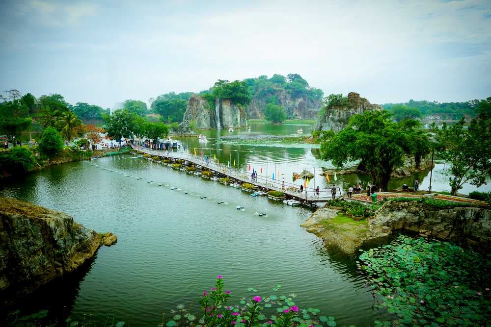 Top View of Buu Long Lake, Bien Hoa