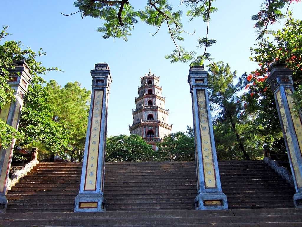 Thien Mu Pagoda - Seven-Story Pagoda