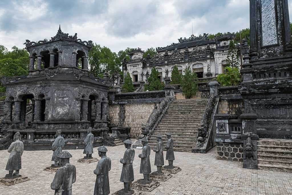 Khai Dinh Tomb - Located in Chau Chu mountain Near Hue