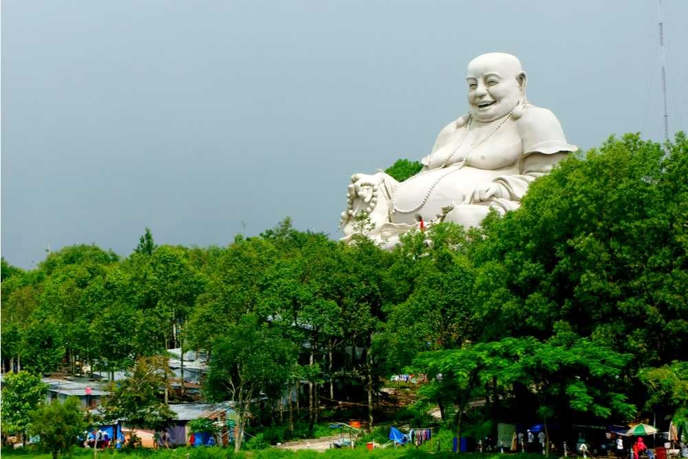 Big Buddha Statue in Cam Mountain