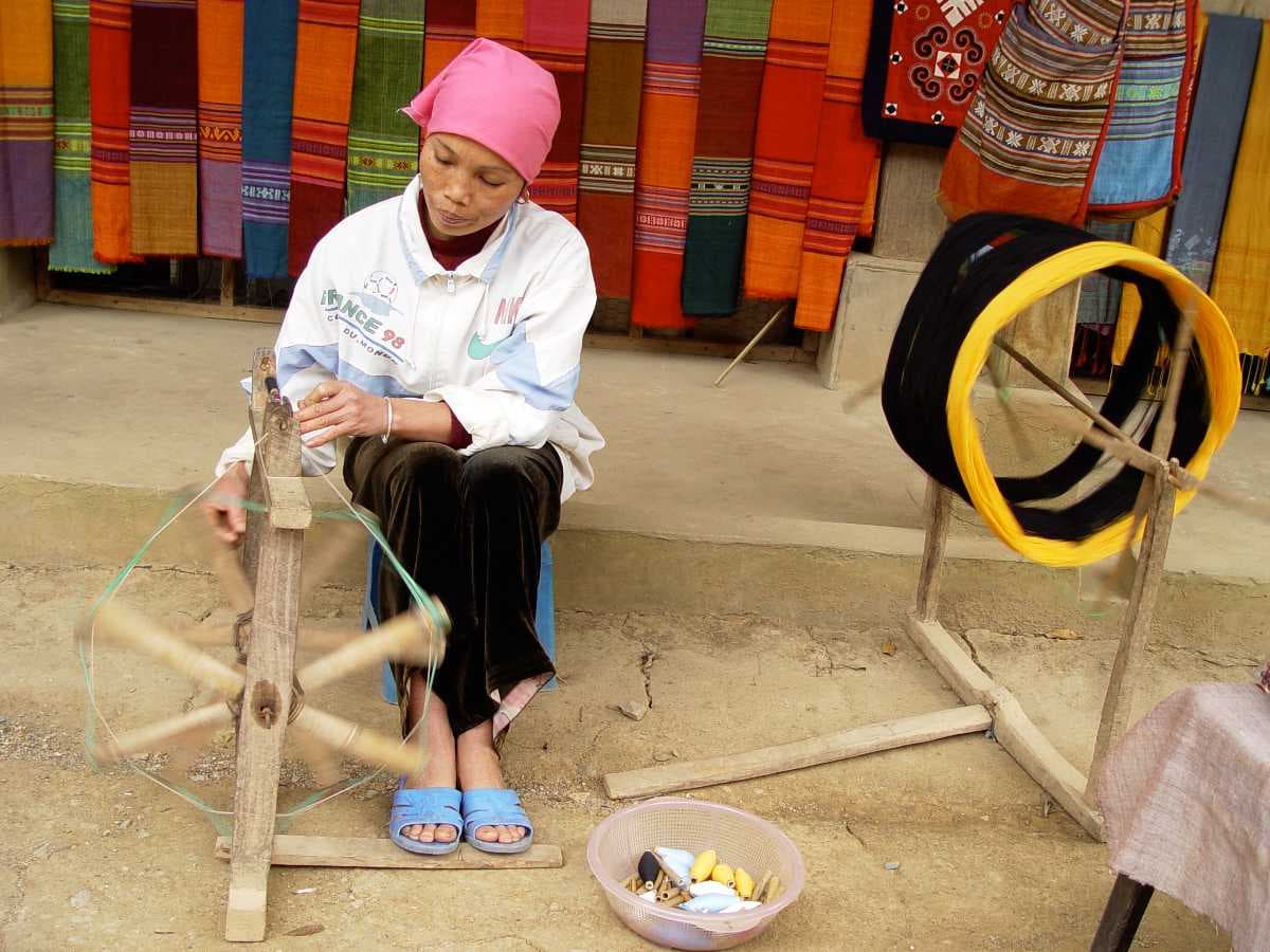 Hand Woven Silk - Famous in Mai Chau