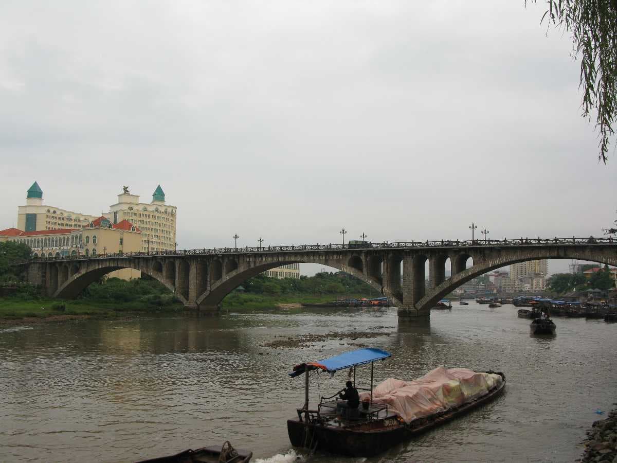 Ka Long Bridge Across Ka Long River, Mong Cai