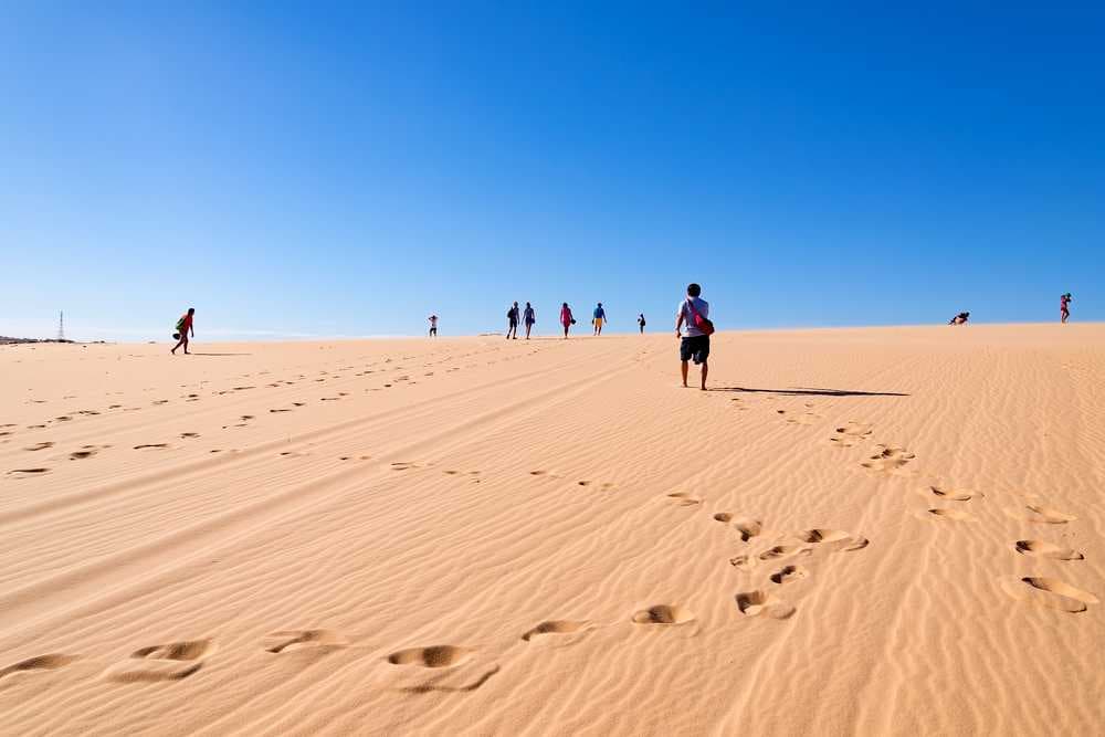 White Sand Dunes Near Mui Ne, Phan Thiet