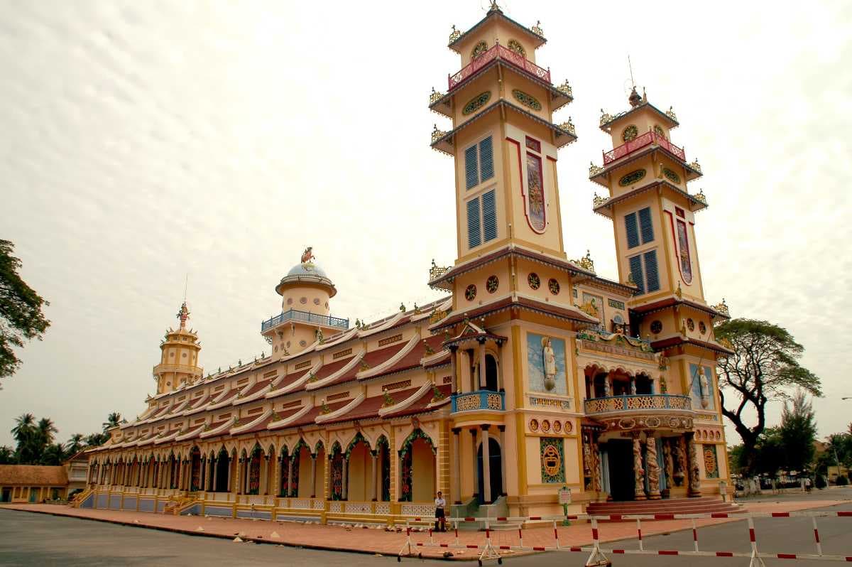 Cao Dai Main Temple - Completed in 1947