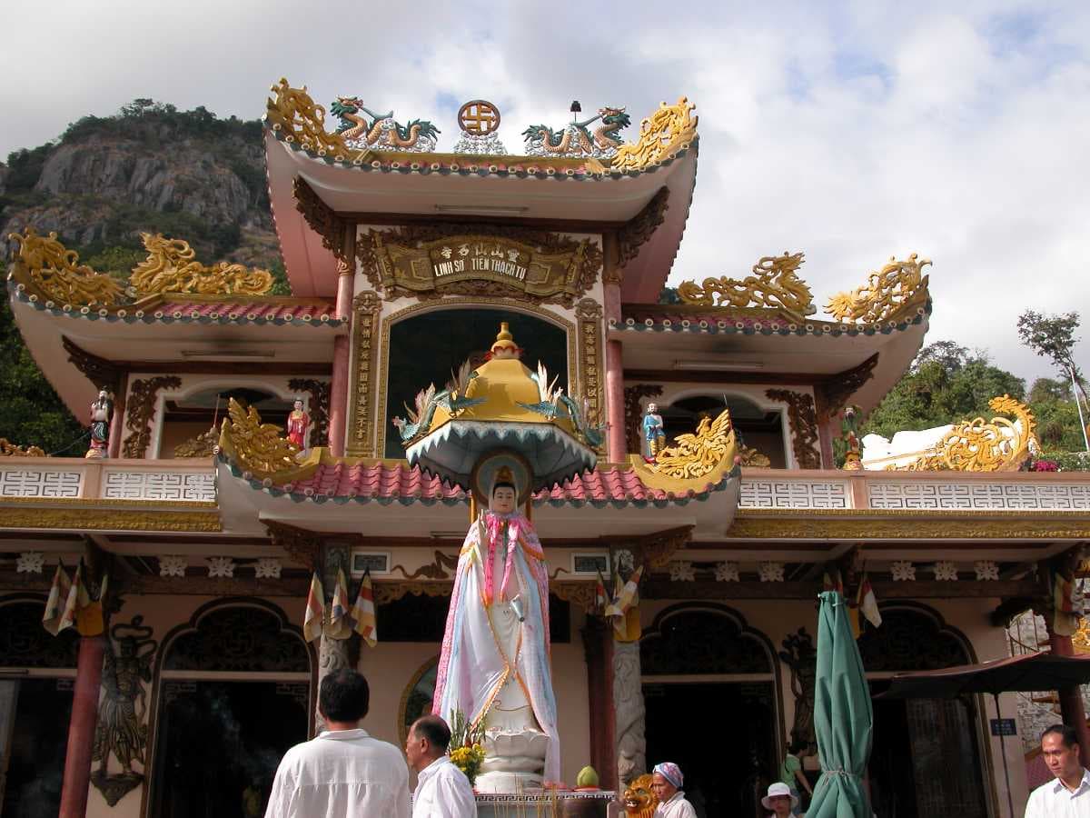 Ba Den Pagoda - SItuated on the Slopes of Mount Ba Den