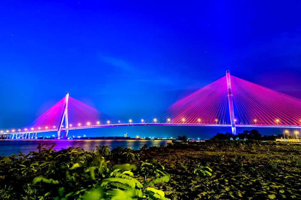 Can Tho Bridge - Situated on Mekong river
