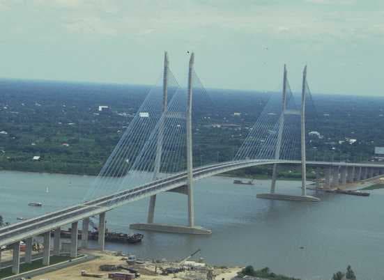 My Thuan Bridge, Vinh Long